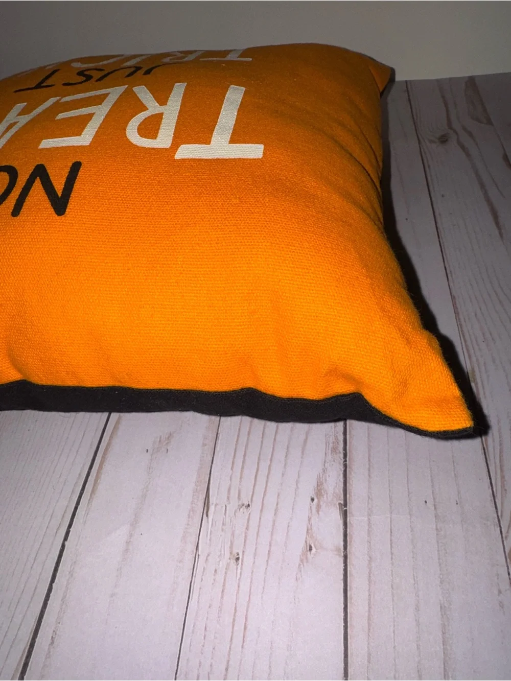 Reversible Halloween pillow